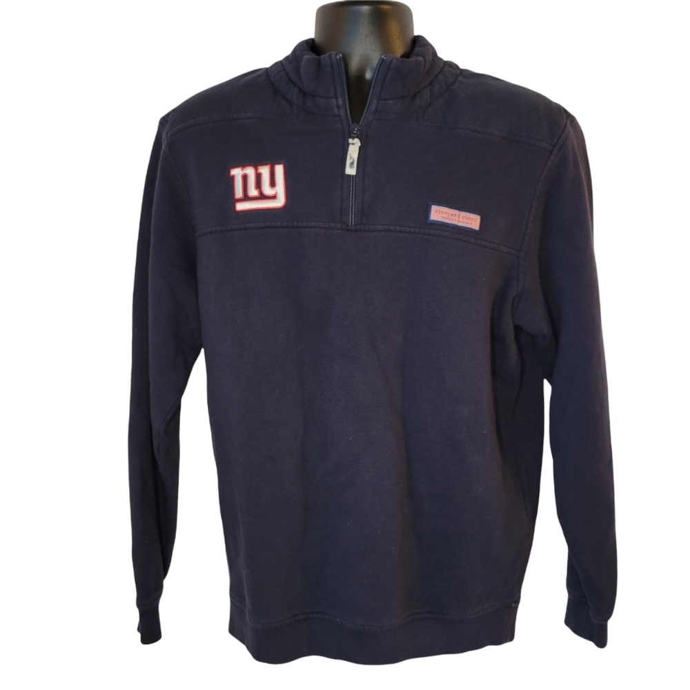 Vineyard Vines 1/4 Zip Medium New York Giants